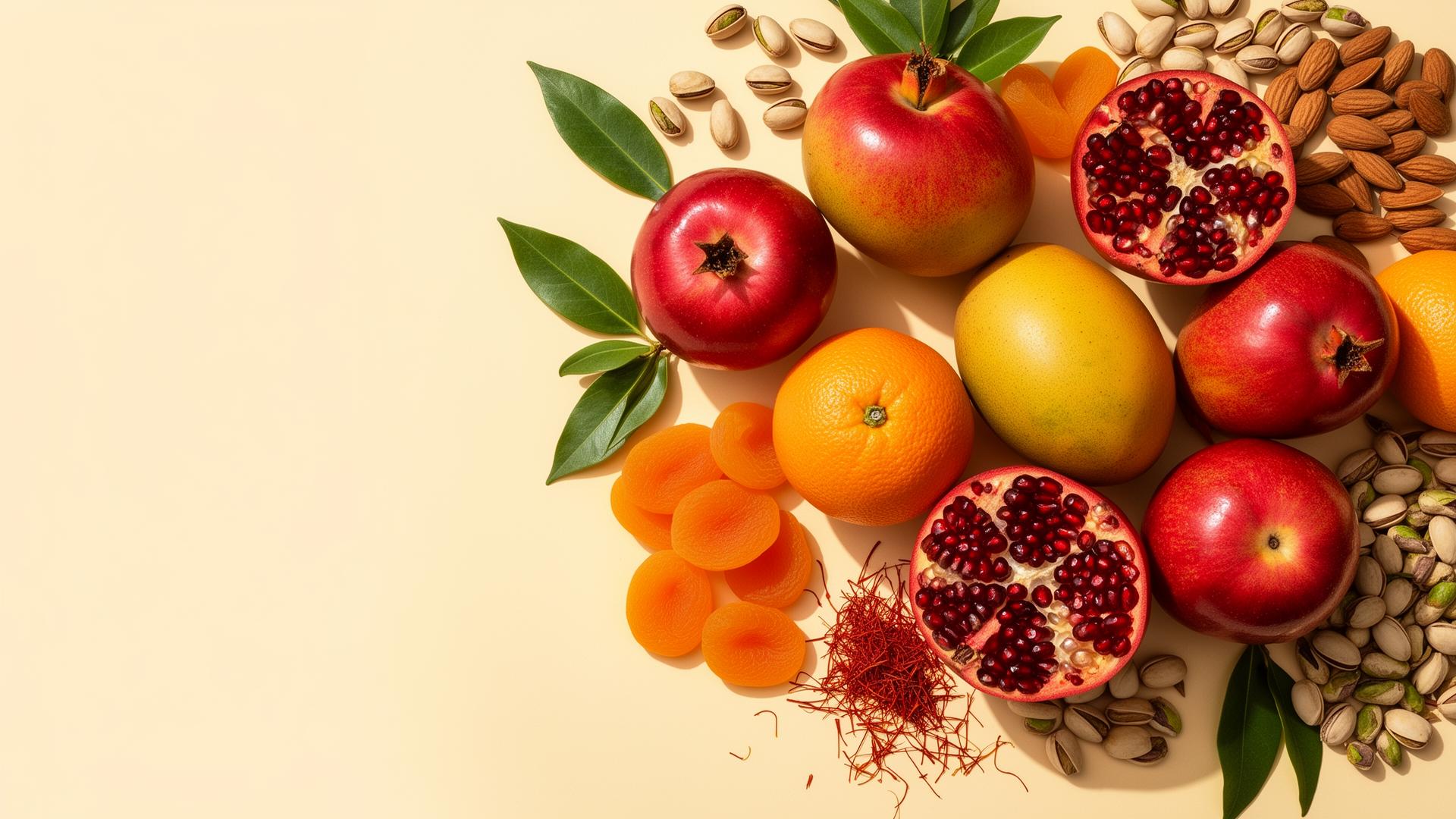 Premium fresh fruits, dry fruits and spices